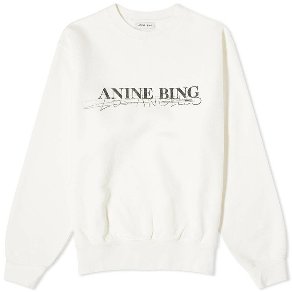 Anine Bing Ramona Doodle Crew, L - Picture 1 of 5